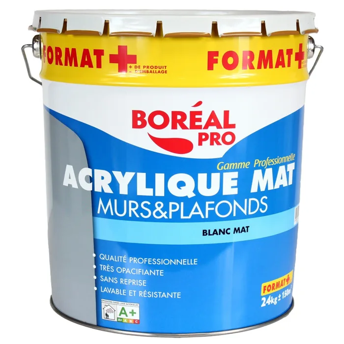 Peinture acrylique blanche