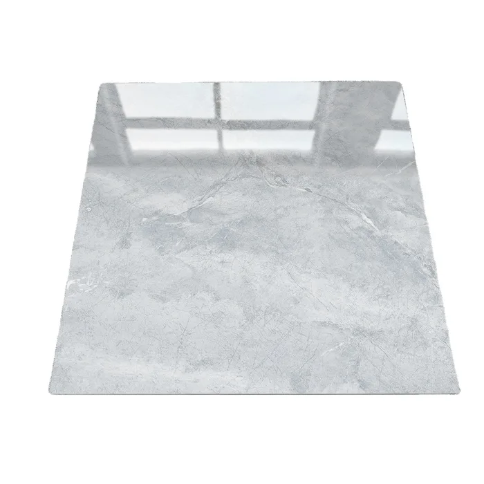 Carreaux grès cérame 60×60 cm – Uni gris poli
